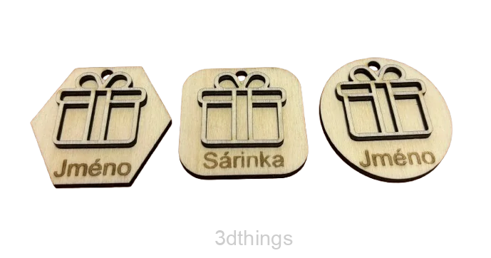 Jmenovka na dárky