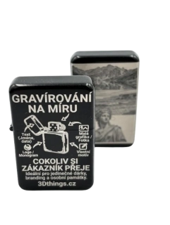 Gravírovaný zapalovač benzin