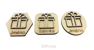 Jmenovka na dárky